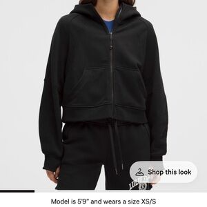 Lululemon Full Zip Oversized Scuba